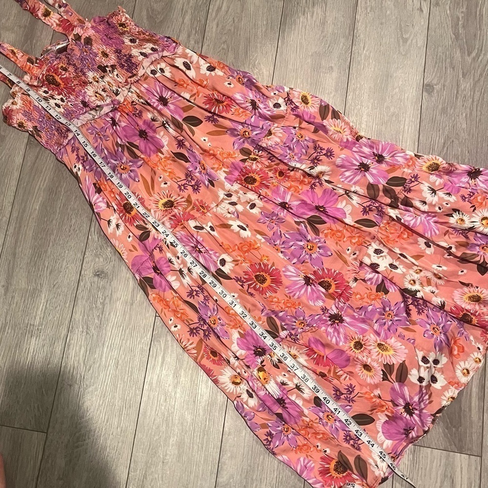 Rachel Parcell Tiered Floral Midi Dress - Picture 2 of 6
